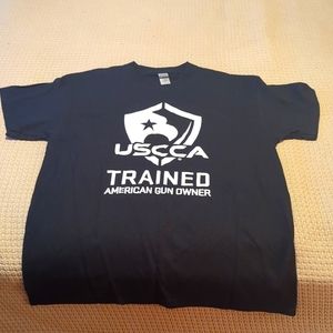 USCCA Trained American Gun Owner TShirt
